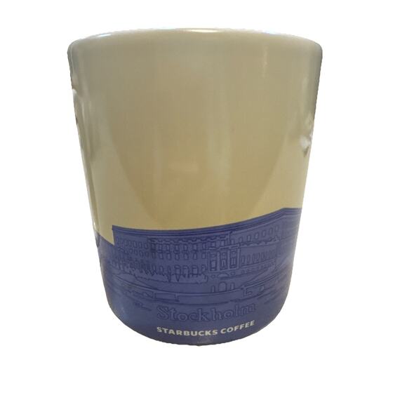 Starbucks 2013 Global Icon Series Mug Stockholm Sweden 16oz *Rare* - Picture 3 of 5